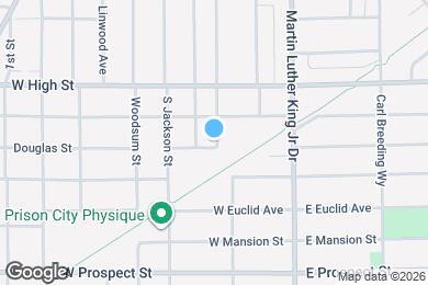 Map image of the property - 1414 Maple Ave