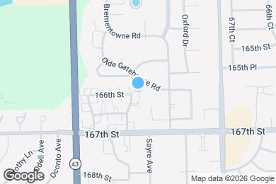 Map image of the property - 16601 Jean Ln