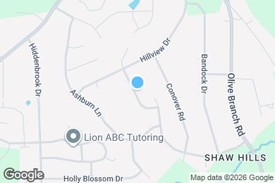 Map image of the property - 2 Red Sage Ct