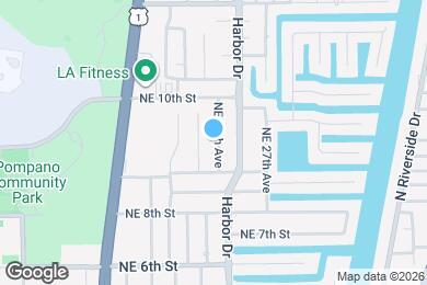 Map image of the property - 925 NE 25th Ave