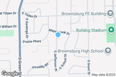 Map image of the property - 613 S Jefferson St