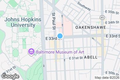 Map image of the property - 101 E 33rd St