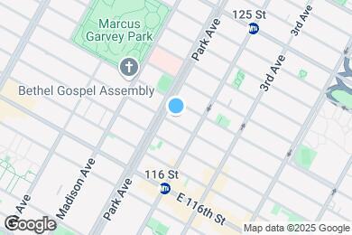 Map image of the property - 113 E 119th St