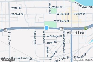 Map image of the property - 415 W Main St