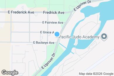 Map image of the property - 5205 -5207  E. Upriver Dr.