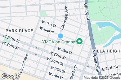 Map image of the property - 242 W 29th St