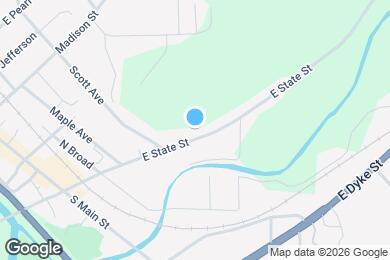 Map image of the property - 165 E State St