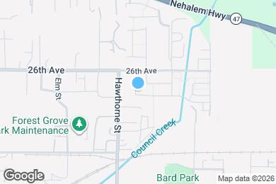 Map image of the property - 2733 25th Ave