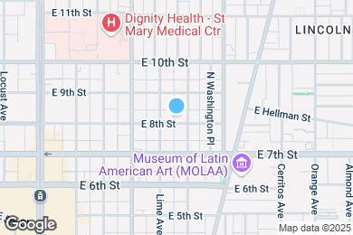 Map image of the property - 731 E 8th St