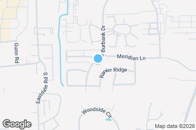 Map image of the property - 189 S Burbank Dr
