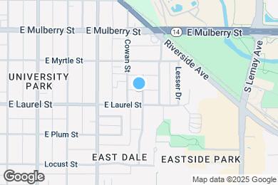 Map image of the property - 623 Colorado St