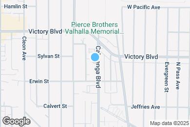 Map image of the property - 6245 Cahuenga Blvd