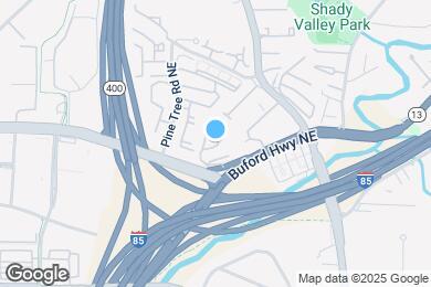 Map image of the property - 970 Sidney Marcus Blvd NE
