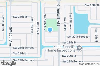 Map image of the property - 1622 SW 27th St