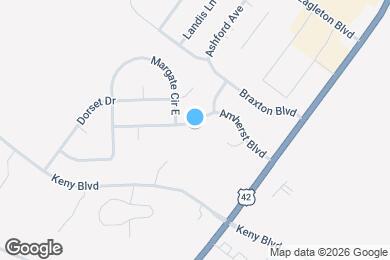 Map image of the property - 1053 Amherst Blvd