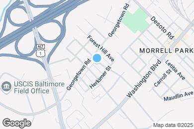 Map image of the property - 1608 Inverness Ave