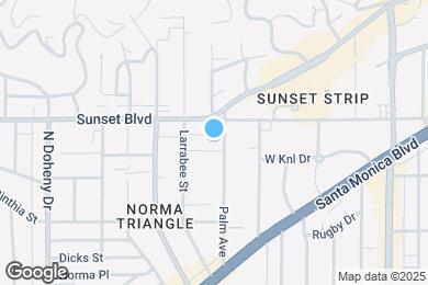 Map image of the property - 1011 N Palm Ave