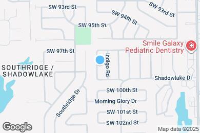 Map image of the property - 9900 S Hillcrest Dr