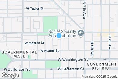 Map image of the property - 136 N 10th Ave