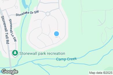 Map image of the property - 6192 Stonelake Dr SW
