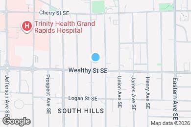 Map image of the property - 344 College Ave SE