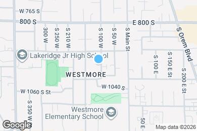 Map image of the property - 954 S 100 W