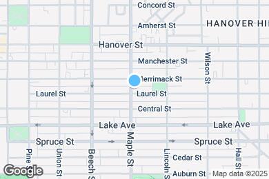 Map image of the property - 395 Maple St