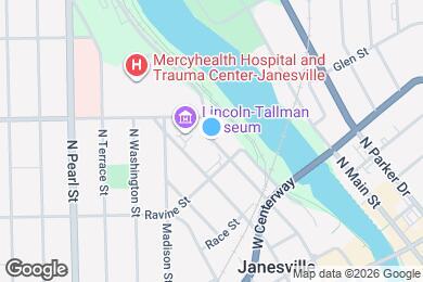Map image of the property - 421 N Franklin St