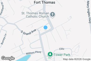 Map image of the property - 625 South Ft. Thomas Ave