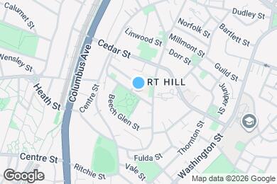 Map image of the property - 23 Fort Ave
