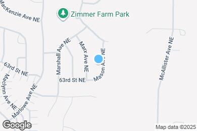 Map image of the property - 6339 Mason Ave NE