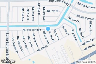 Map image of the property - 502 NE 3rd Pl