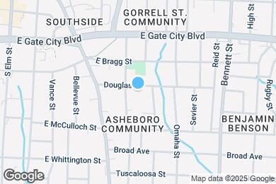 Map image of the property - 614 Douglas St