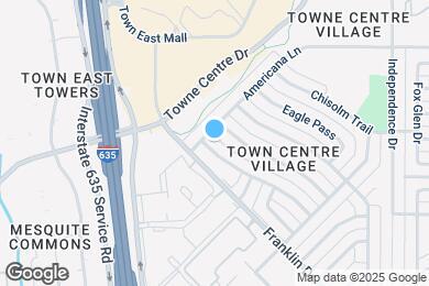Map image of the property - 2821 El Paso Way