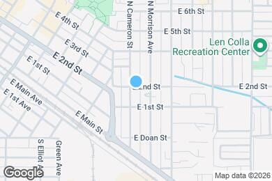 Map image of the property - 801 E 2nd St