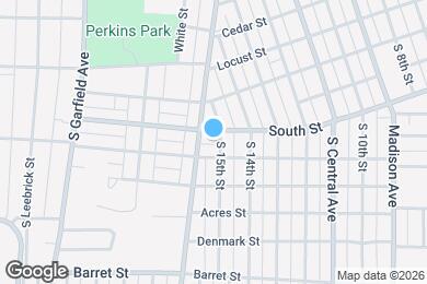 Map image of the property - 1205 S 15th St