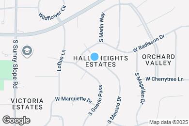 Map image of the property - 4985 S Menard Dr