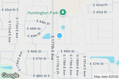 Map image of the property - 4509 S 177th E Pl