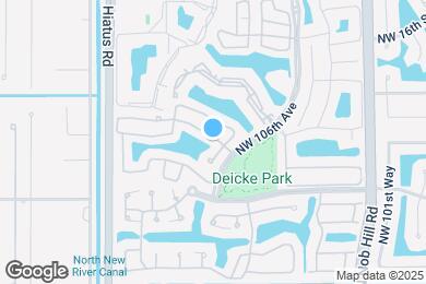 Map image of the property - 10670 NW 12th Dr