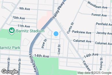 Map image of the property - 1013 Garden Ave