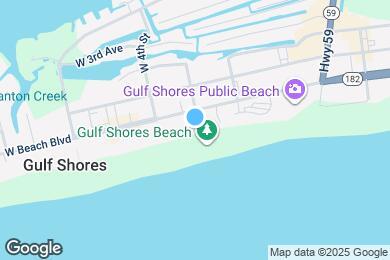 Map image of the property - 407 W Beach Blvd