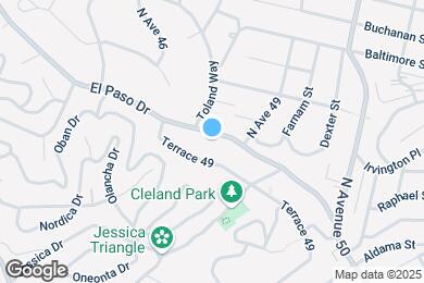 Map image of the property - 987 El Paso Dr