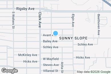 Map image of the property - 1412 Avant Ave