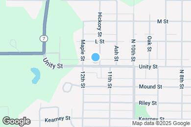 Map image of the property - 1305 Unity St