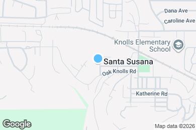 Map image of the property - 1295 Foothill Dr