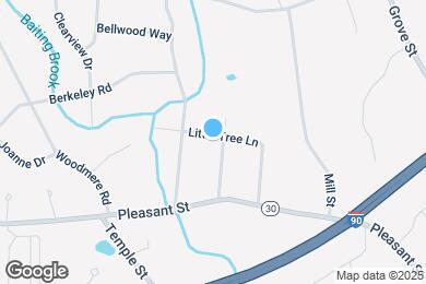 Map image of the property - 22 Little Tree Ln