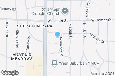 Map image of the property - Normandy Village Apartments