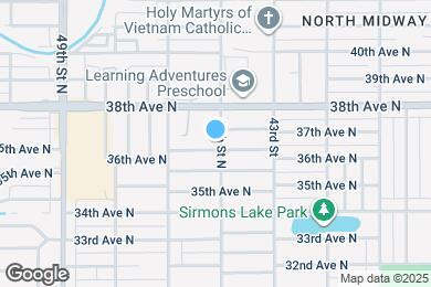 Map image of the property - 4501 36th Ave N