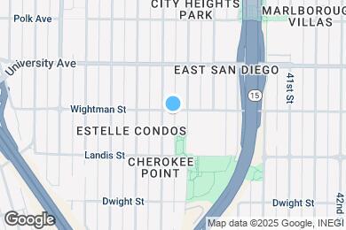 Map image of the property - 3717 Wightman St