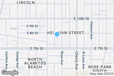 Map image of the property - 768 Gaviota Ave.